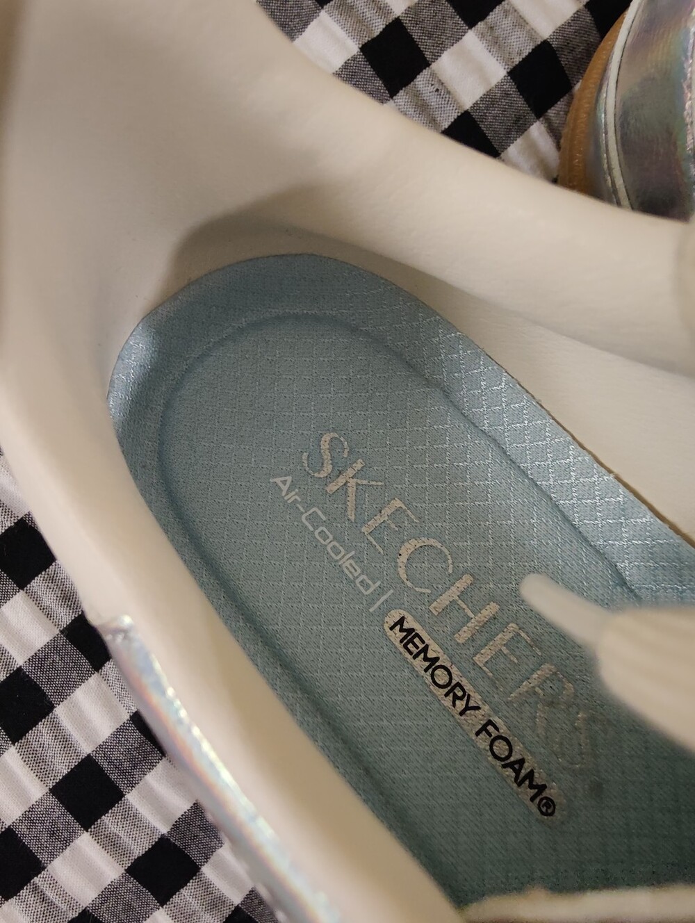 New Skechers Court Classics Hotshot-True Iridescence Women's Sneaker, Sz 8 - Picture 4 of 12